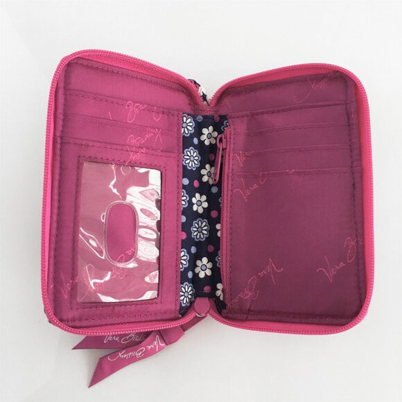 Vera Bradley Wristlet Wallet Boysenberry - Picture 3 of 10